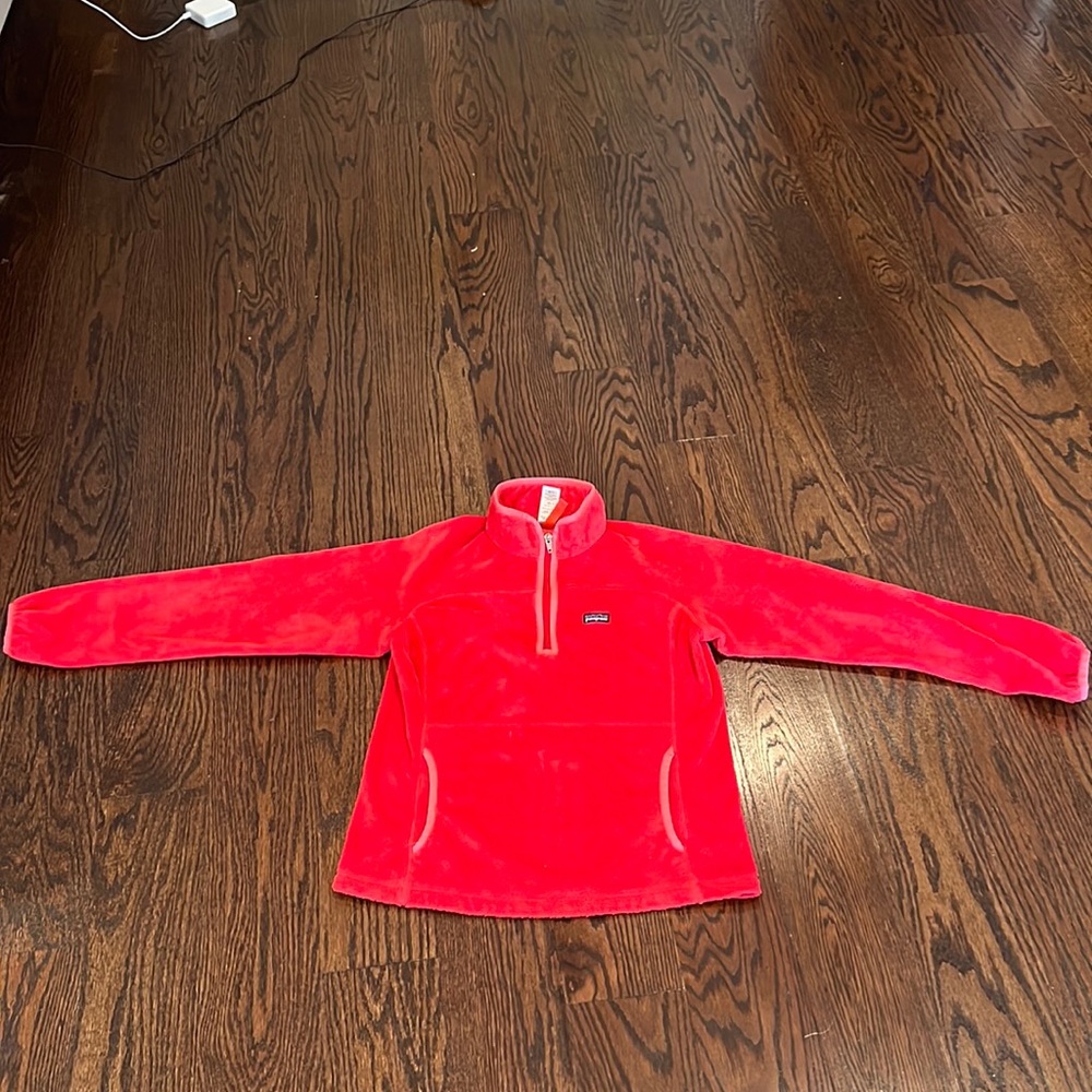 Patagonia super soft pullover, women’s, soft red